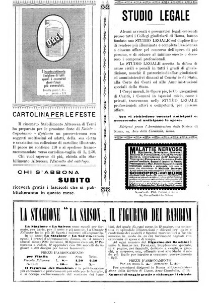 Rivista di Roma politica, parlamentare, sociale, artistica