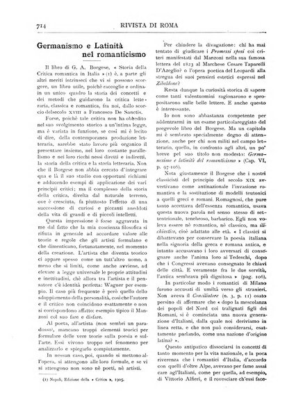 Rivista di Roma politica, parlamentare, sociale, artistica