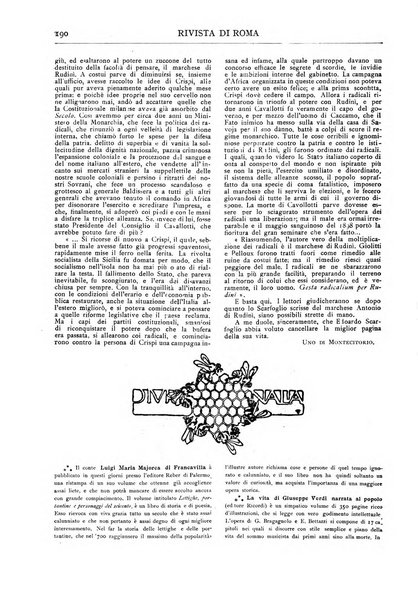 Rivista di Roma politica, parlamentare, sociale, artistica