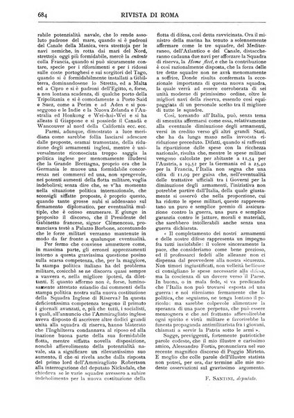 Rivista di Roma politica, parlamentare, sociale, artistica