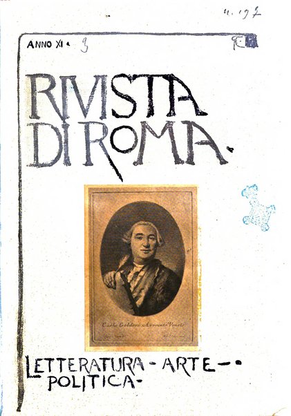 Rivista di Roma politica, parlamentare, sociale, artistica