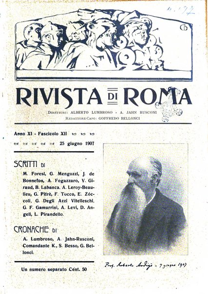 Rivista di Roma politica, parlamentare, sociale, artistica