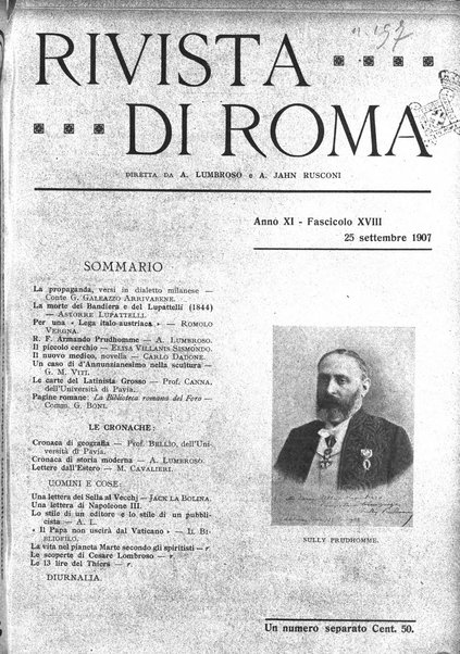 Rivista di Roma politica, parlamentare, sociale, artistica