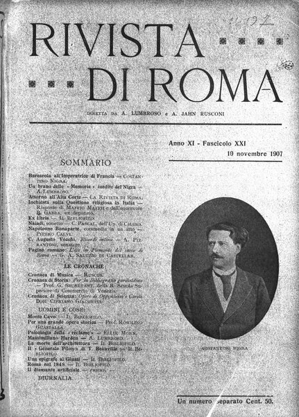 Rivista di Roma politica, parlamentare, sociale, artistica