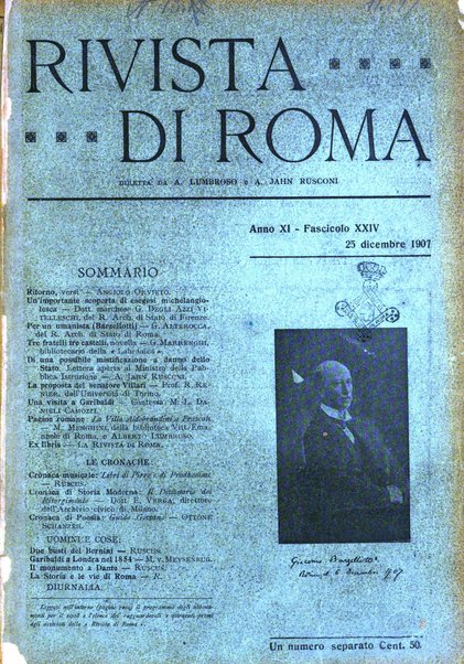 Rivista di Roma politica, parlamentare, sociale, artistica