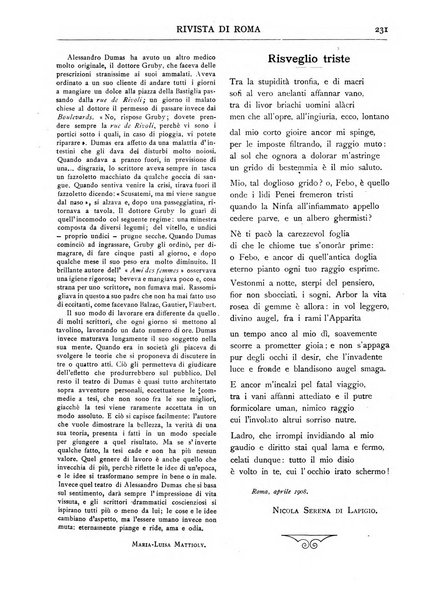 Rivista di Roma politica, parlamentare, sociale, artistica