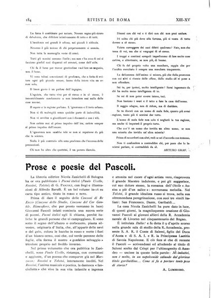 Rivista di Roma politica, parlamentare, sociale, artistica