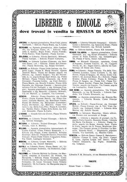 Rivista di Roma politica, parlamentare, sociale, artistica