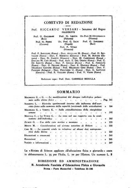 Rivista di scienze applicate all'educazione fisica e giovanile