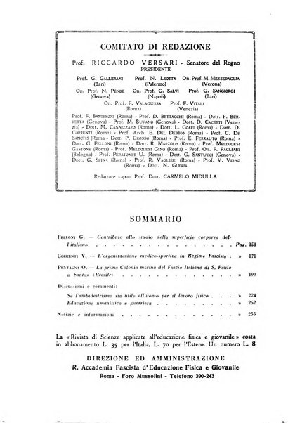 Rivista di scienze applicate all'educazione fisica e giovanile