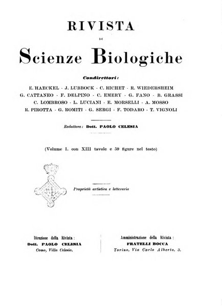 Rivista di scienze biologiche