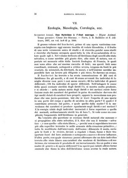 Rivista di scienze biologiche