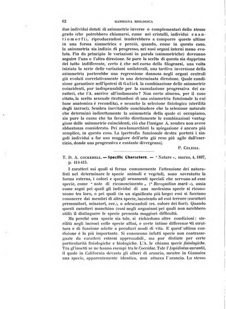 Rivista di scienze biologiche