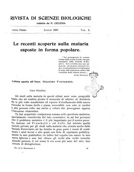 Rivista di scienze biologiche