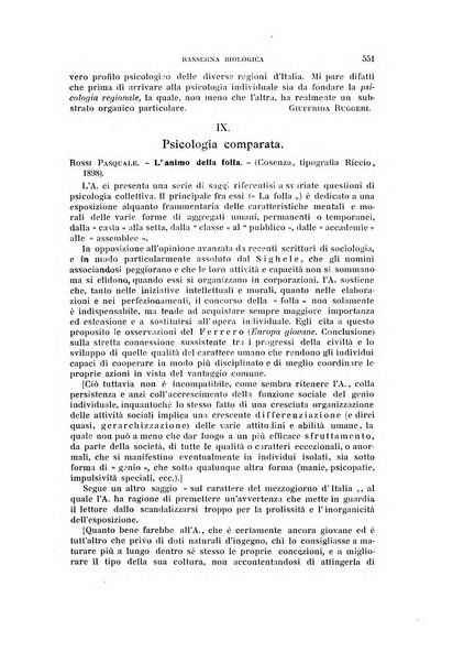 Rivista di scienze biologiche