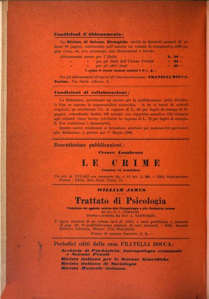 Rivista di scienze biologiche