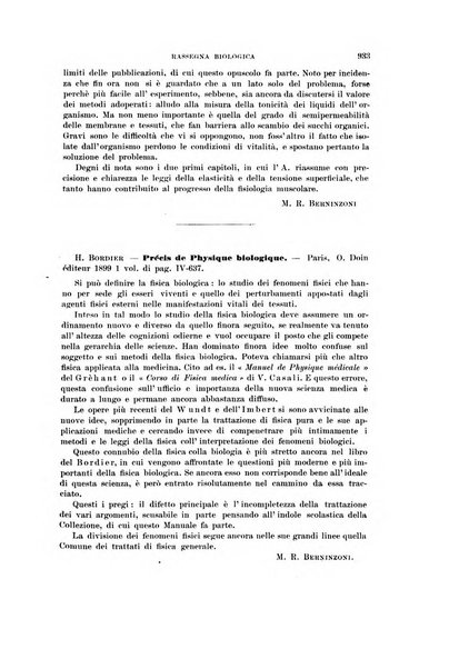 Rivista di scienze biologiche