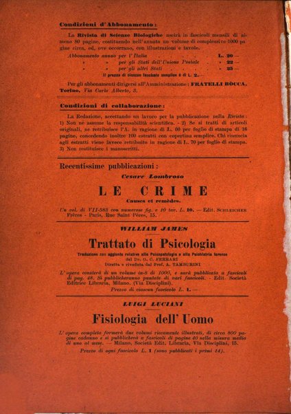 Rivista di scienze biologiche