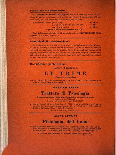 Rivista di scienze biologiche