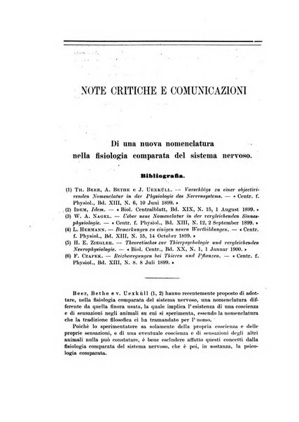 Rivista di scienze biologiche