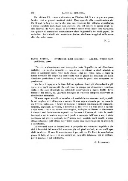 Rivista di scienze biologiche