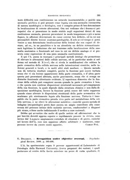 Rivista di scienze biologiche