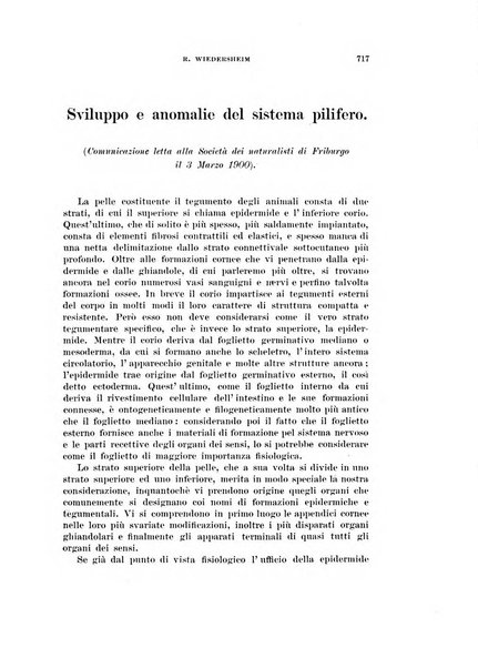 Rivista di scienze biologiche