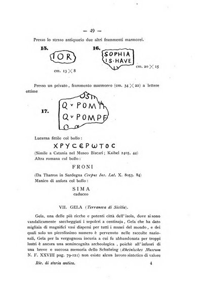 Rivista di storia antica periodico trimestrale di antichità classica