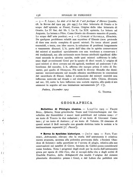 Rivista di storia antica periodico trimestrale di antichità classica