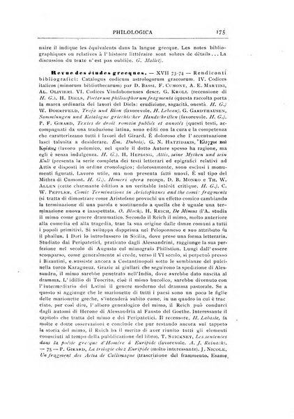 Rivista di storia antica periodico trimestrale di antichità classica