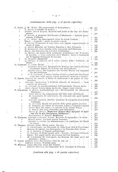 Rivista di storia antica periodico trimestrale di antichità classica