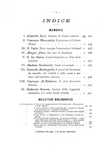 Rivista di storia antica periodico trimestrale di antichità classica