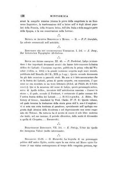 Rivista di storia antica e scienze affini