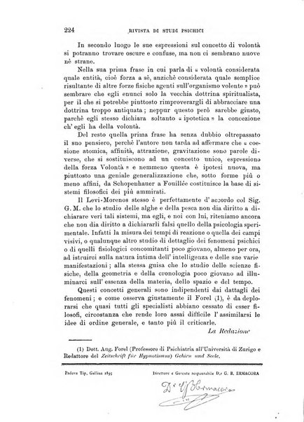 Rivista di studi psichici periodico mensile dedicato alle ricerche sperimentali e critiche sui fenomeni di telepatia, chiaroveggenza, premonizione, medianita, ecc