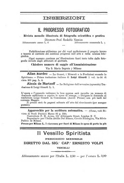 Rivista di studi psichici periodico mensile dedicato alle ricerche sperimentali e critiche sui fenomeni di telepatia, chiaroveggenza, premonizione, medianita, ecc