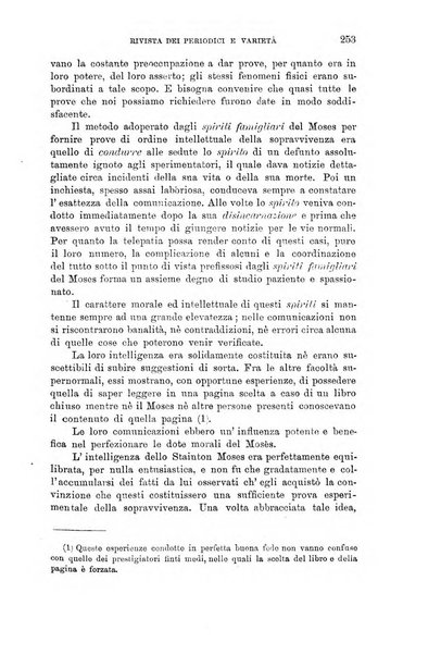 Rivista di studi psichici periodico mensile dedicato alle ricerche sperimentali e critiche sui fenomeni di telepatia, chiaroveggenza, premonizione, medianita, ecc