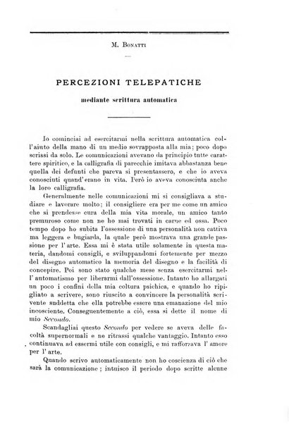 Rivista di studi psichici periodico mensile dedicato alle ricerche sperimentali e critiche sui fenomeni di telepatia, chiaroveggenza, premonizione, medianita, ecc