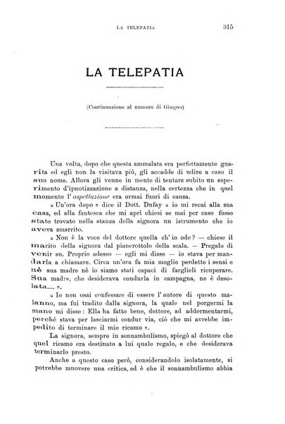 Rivista di studi psichici periodico mensile dedicato alle ricerche sperimentali e critiche sui fenomeni di telepatia, chiaroveggenza, premonizione, medianita, ecc