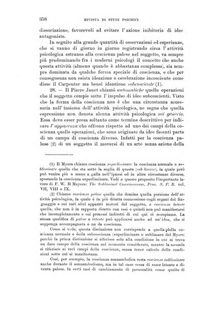 Rivista di studi psichici periodico mensile dedicato alle ricerche sperimentali e critiche sui fenomeni di telepatia, chiaroveggenza, premonizione, medianita, ecc