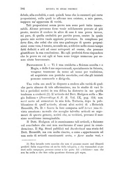 Rivista di studi psichici periodico mensile dedicato alle ricerche sperimentali e critiche sui fenomeni di telepatia, chiaroveggenza, premonizione, medianita, ecc