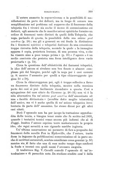 Rivista di studi psichici periodico mensile dedicato alle ricerche sperimentali e critiche sui fenomeni di telepatia, chiaroveggenza, premonizione, medianita, ecc