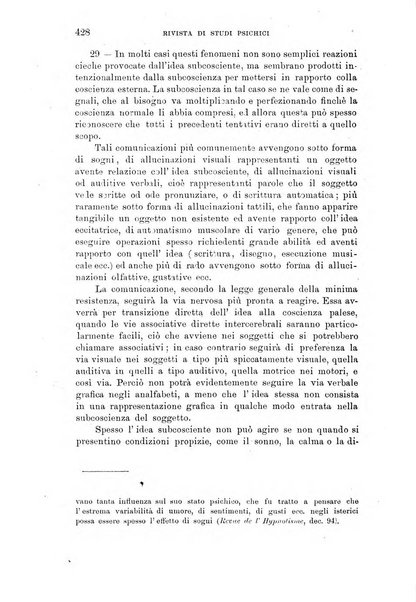 Rivista di studi psichici periodico mensile dedicato alle ricerche sperimentali e critiche sui fenomeni di telepatia, chiaroveggenza, premonizione, medianita, ecc