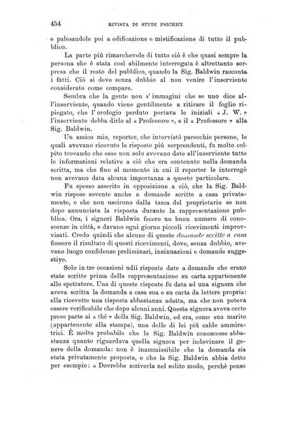 Rivista di studi psichici periodico mensile dedicato alle ricerche sperimentali e critiche sui fenomeni di telepatia, chiaroveggenza, premonizione, medianita, ecc