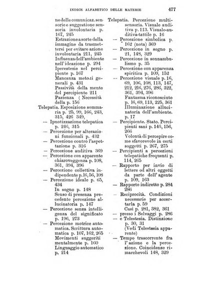 Rivista di studi psichici periodico mensile dedicato alle ricerche sperimentali e critiche sui fenomeni di telepatia, chiaroveggenza, premonizione, medianita, ecc