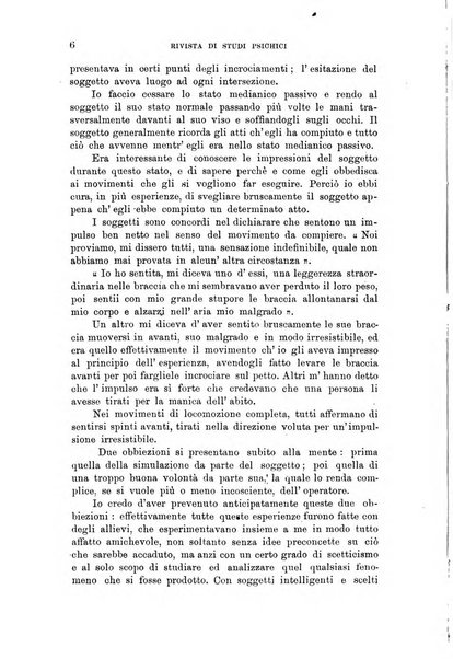 Rivista di studi psichici periodico mensile dedicato alle ricerche sperimentali e critiche sui fenomeni di telepatia, chiaroveggenza, premonizione, medianita, ecc