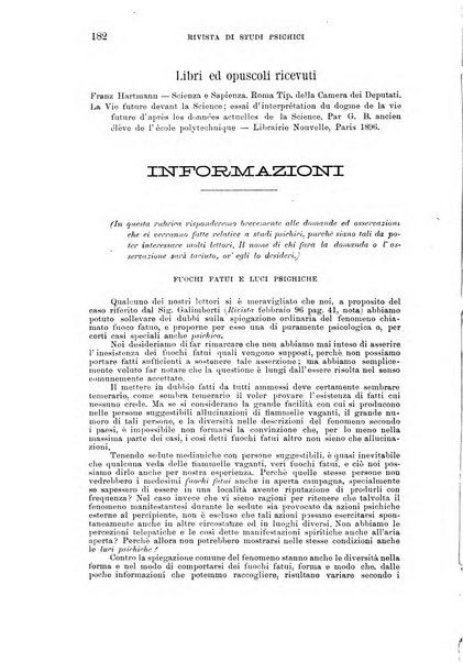 Rivista di studi psichici periodico mensile dedicato alle ricerche sperimentali e critiche sui fenomeni di telepatia, chiaroveggenza, premonizione, medianita, ecc