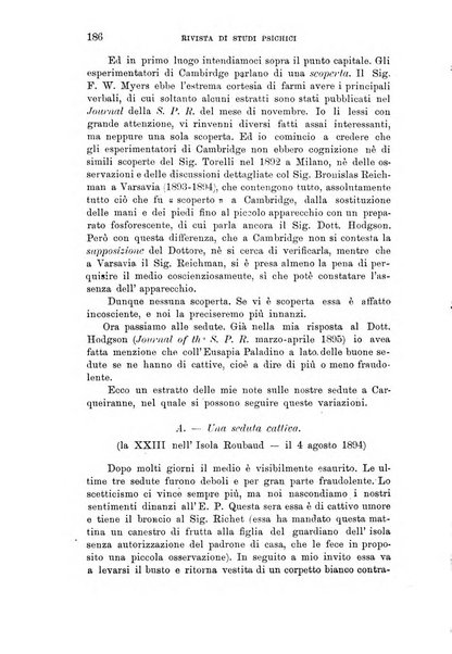 Rivista di studi psichici periodico mensile dedicato alle ricerche sperimentali e critiche sui fenomeni di telepatia, chiaroveggenza, premonizione, medianita, ecc