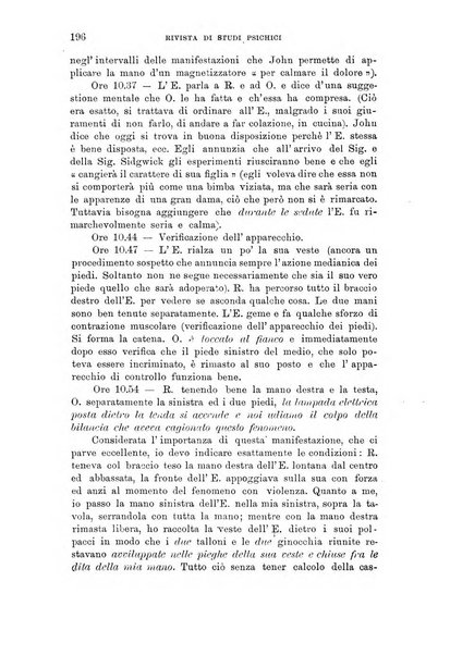 Rivista di studi psichici periodico mensile dedicato alle ricerche sperimentali e critiche sui fenomeni di telepatia, chiaroveggenza, premonizione, medianita, ecc