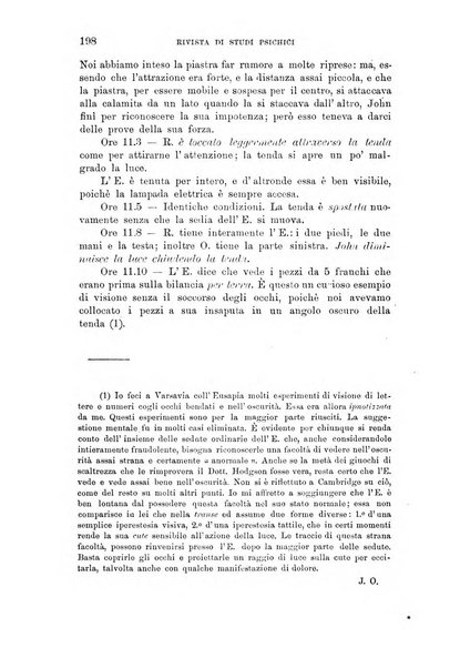 Rivista di studi psichici periodico mensile dedicato alle ricerche sperimentali e critiche sui fenomeni di telepatia, chiaroveggenza, premonizione, medianita, ecc