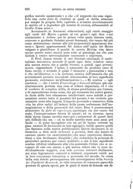 Rivista di studi psichici periodico mensile dedicato alle ricerche sperimentali e critiche sui fenomeni di telepatia, chiaroveggenza, premonizione, medianita, ecc